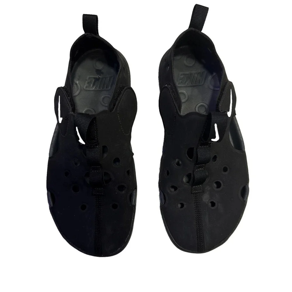 Nike Sunray Protect 4 (TD) Black White Fisherman Sandals Kids 3Y Water Shoes